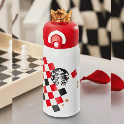Chess Series x Thermos Collaboration Crown Lid Siren Logo Thermos