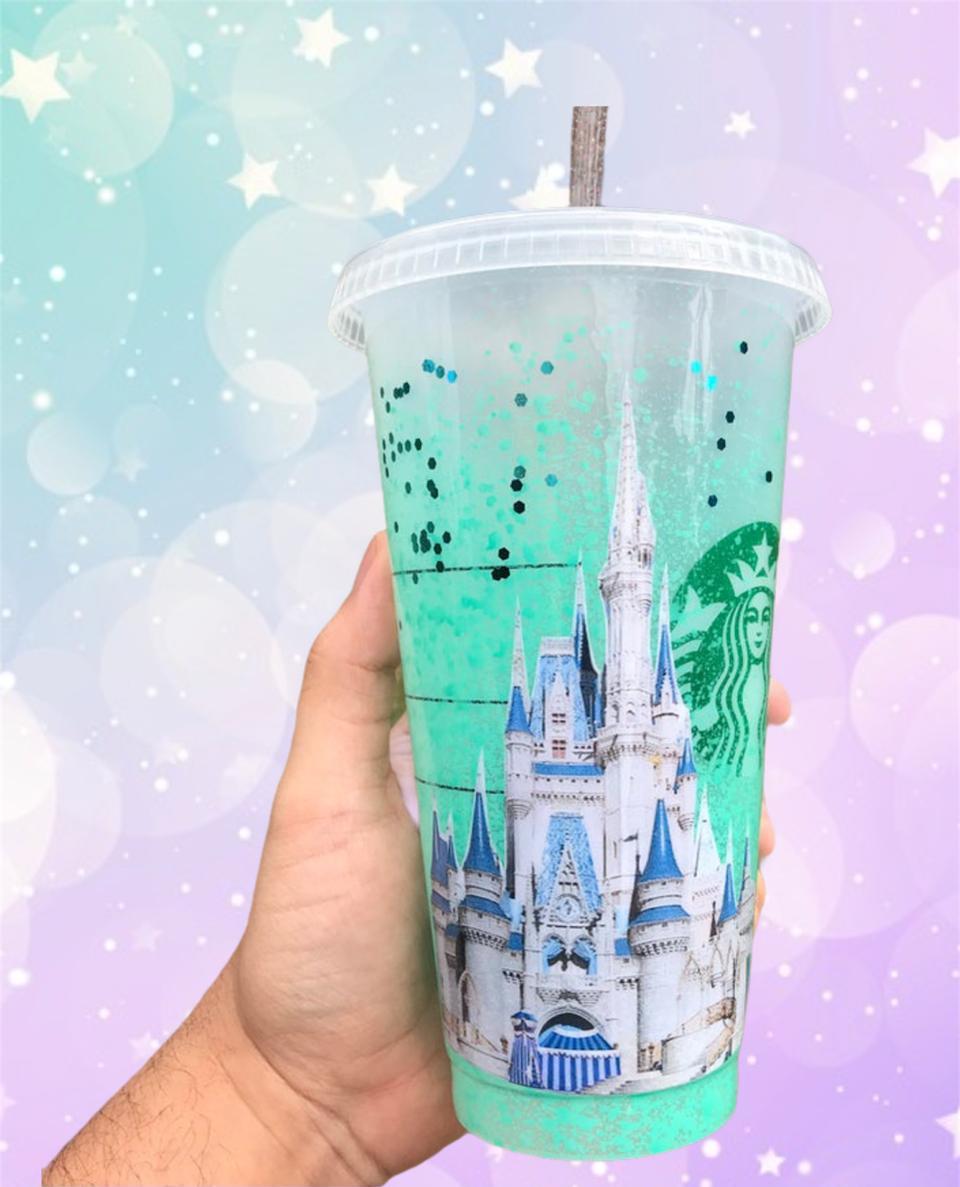 Vaso Starbucks-Castillo Disney