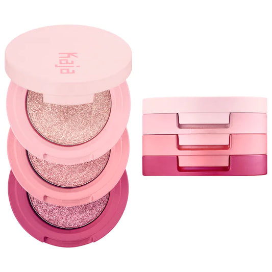 Kaja Eye Bento Bouncy Eyeshadow Trio- Rosewater