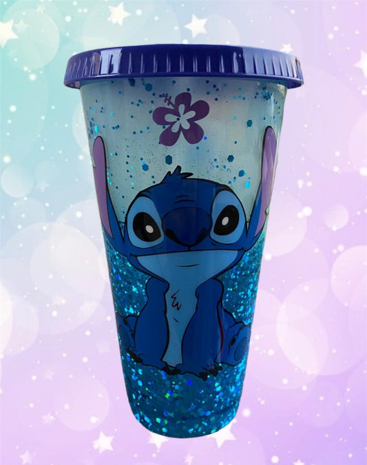 Vaso Starbucks-Stitch >Glitter