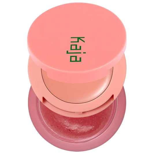 Kaja Lip Bento Balm + Scrub- Strawberry Rose