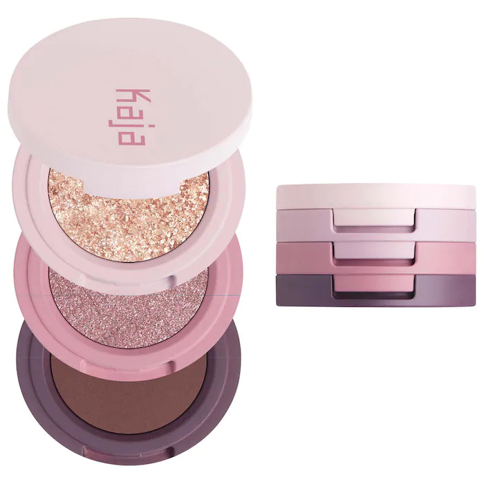 Kaja Eye Bento Bouncy Eyeshadow Trio- Mauve Bouquet