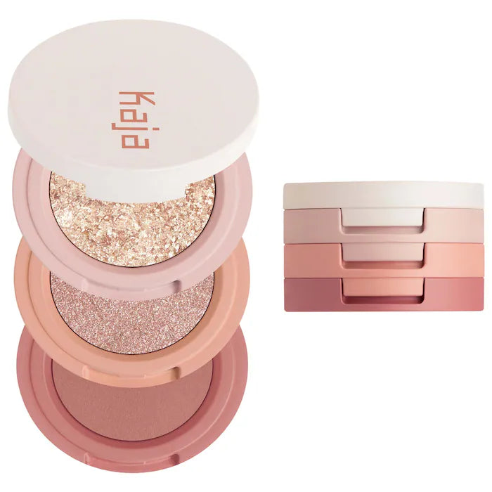 Kaja Eye Bento Bouncy Eyeshadow Trio- Peach Madeline