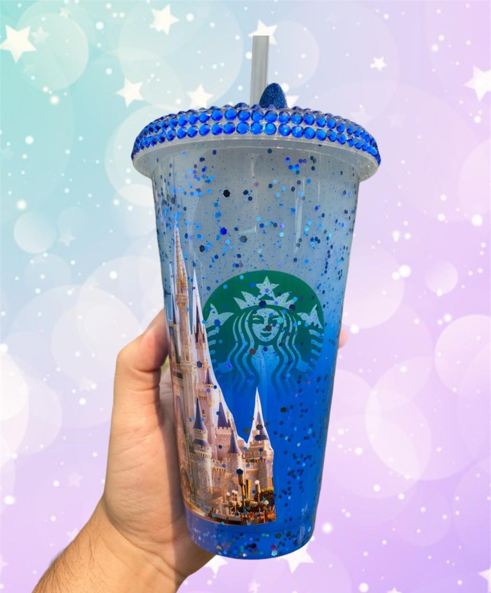 Vaso Starbucks-Castillo Disney