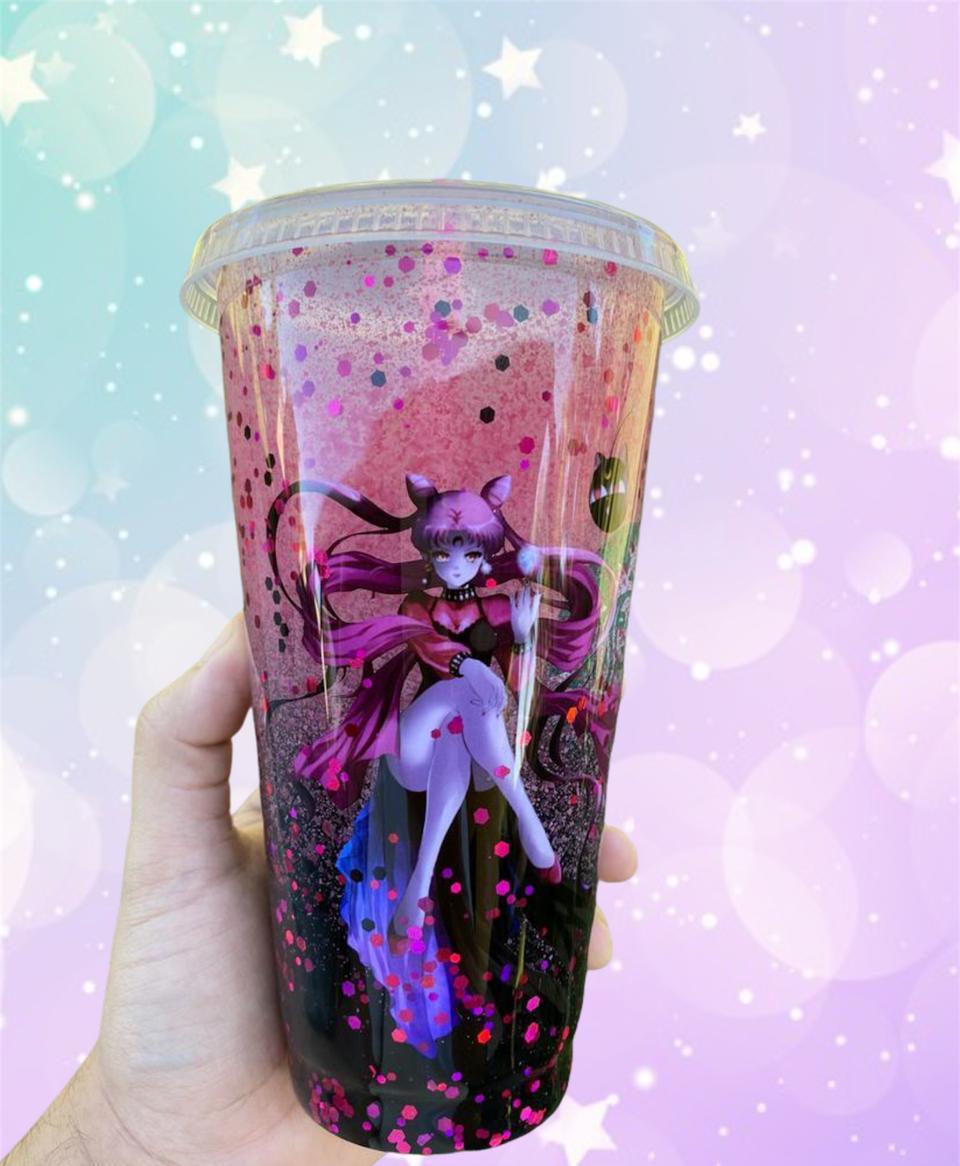 Vaso Starbucks-Black Lady ~Sailor Moon