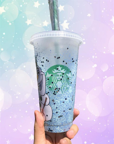 Vaso Starbucks- Olaf ~Frozen