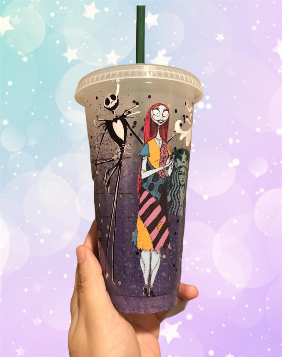 Vaso Starbucks-Nightmare Before Christmas