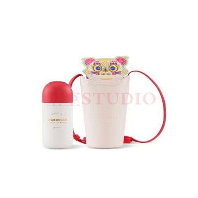 Capsule Thermos Cup with Tiger Head Cup