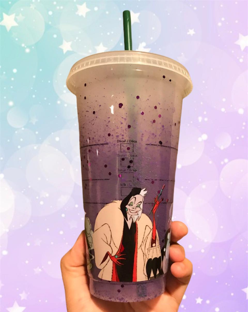 Vaso Starbucks-Villanas Disney