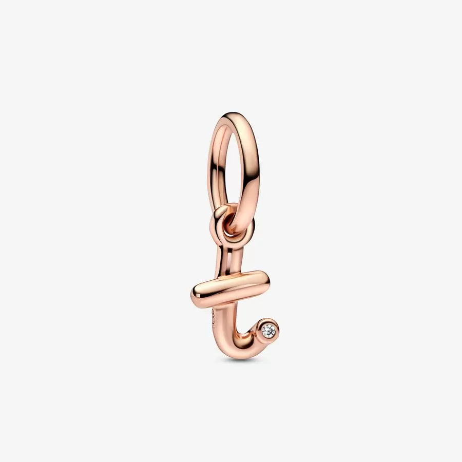 Letter N-Z Script Alphabet Dangle Charm