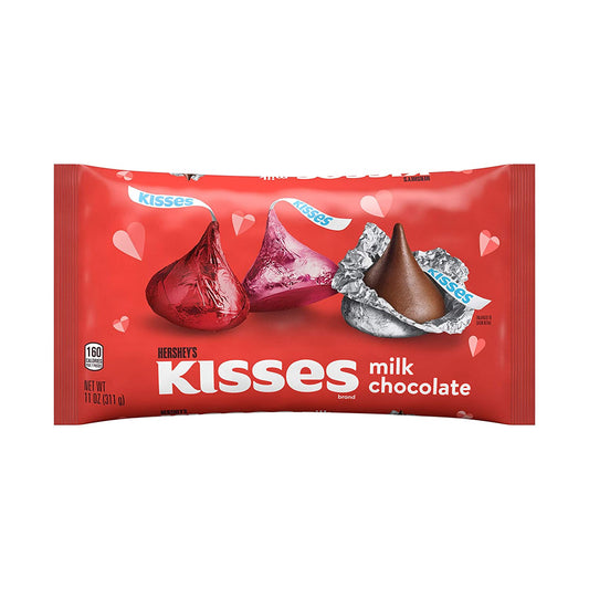 Hershey's Valentine's Kisses Milk Chocolate Family Size 481 gr.