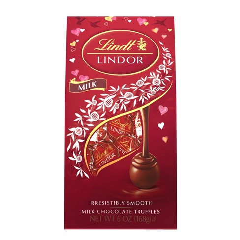 Lindt Lindor Valentine's Milk Chocolate Truffles