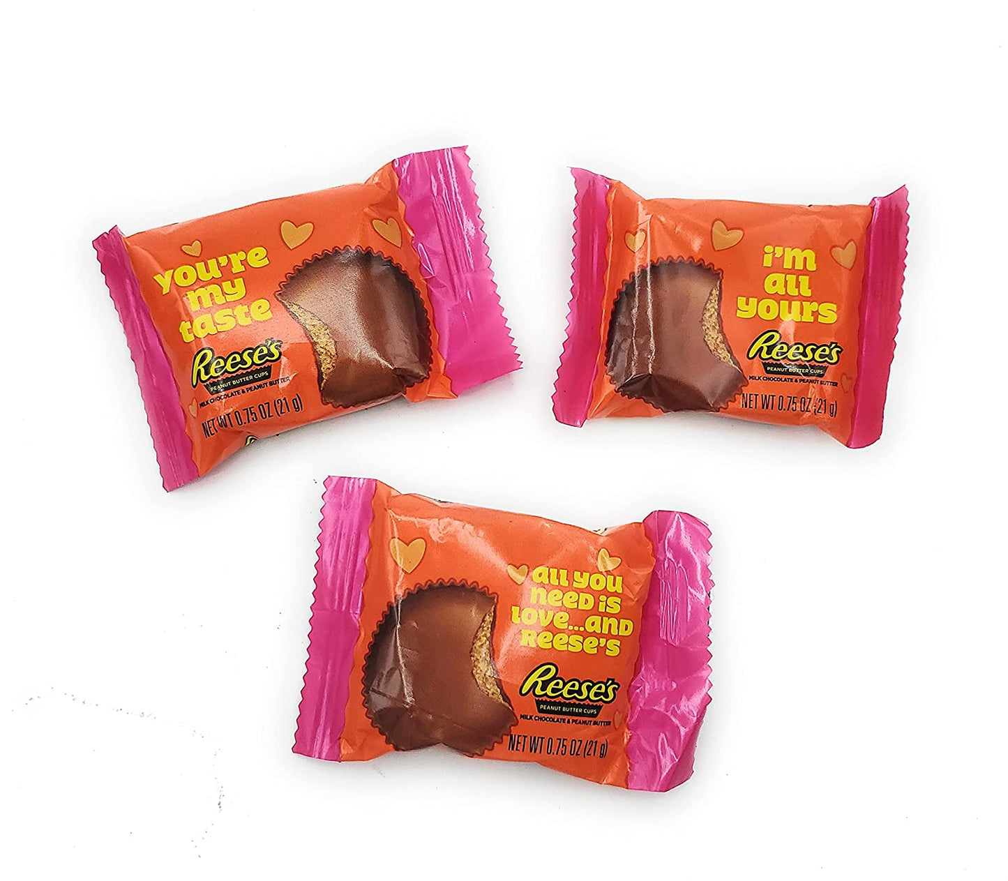 Reese's Valentine's Day Peanut Butter Cups Love Cups Snack Size