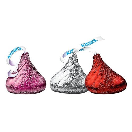 Hershey's Valentine's Kisses Milk Chocolate Family Size 481 gr.