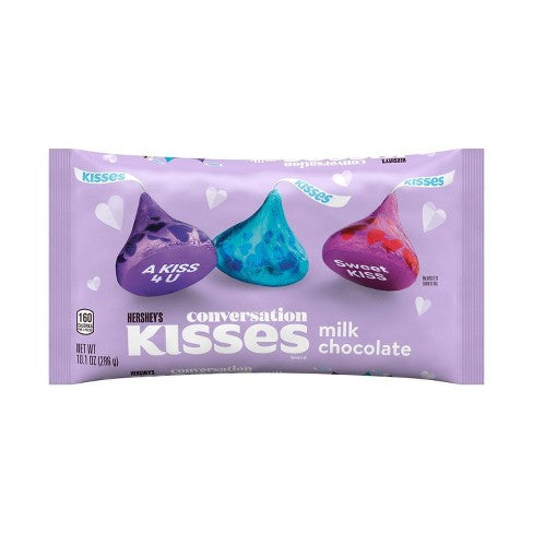 Hershey's Valentine's Kisses Milk Chocolate Conversation