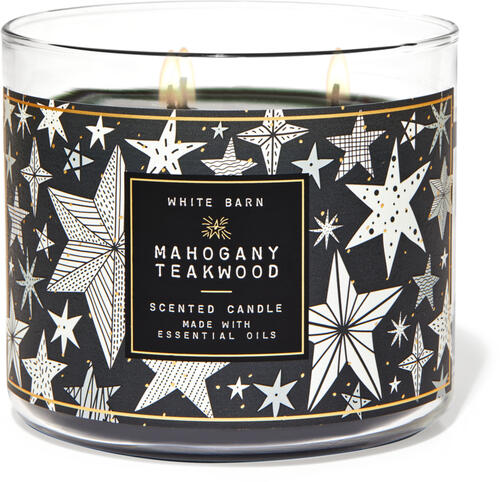 Bath & Body Works Vela Jumbo Mahogany Teakwood