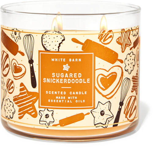 Bath & Body Works Vela Jumbo Sugared Snickerdoodle