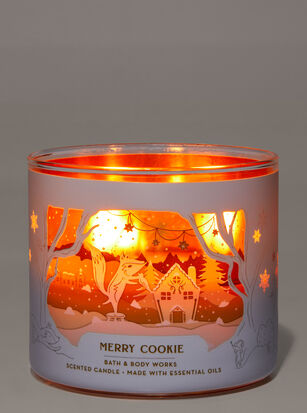 Bath & Body Works Vela Jumbo Merry Cookie
