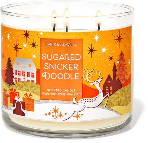 Bath & Body Works Vela Jumbo Sugared Snickerdoodle