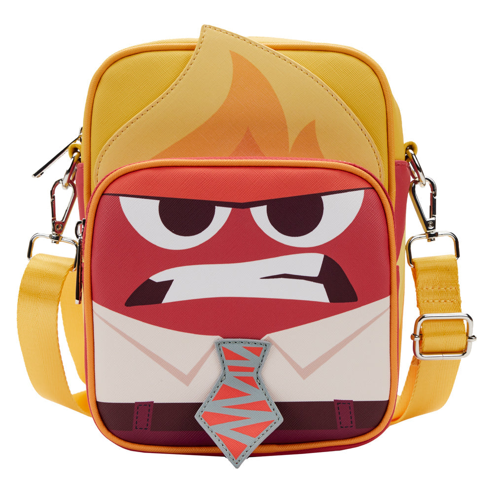 Inside Out Anger Glow Cosplay Passport Bag