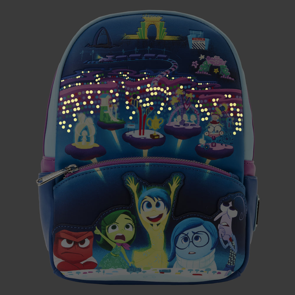 Inside Out Control Panel Glow Mini Backpack