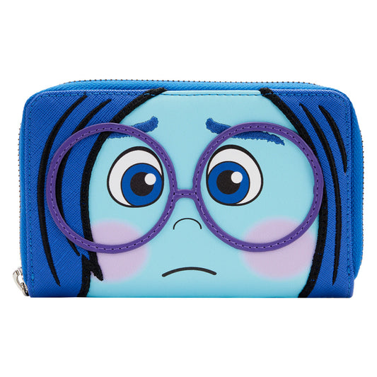 Exclusive - Inside Out Sadness Cosplay Zip Around Wallet