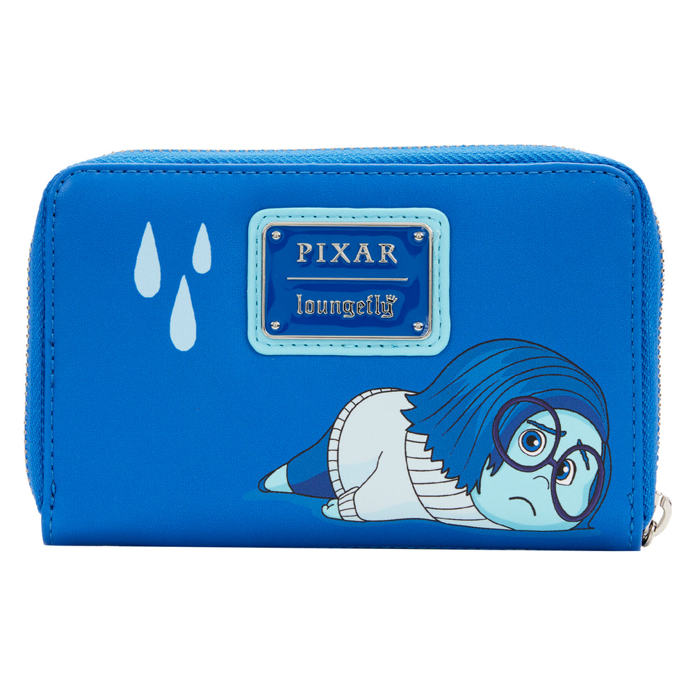 Exclusive - Inside Out Sadness Cosplay Zip Around Wallet