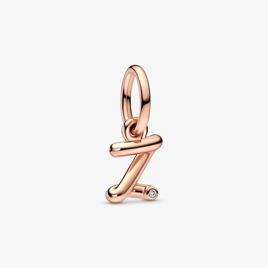 Letter N-Z Script Alphabet Dangle Charm