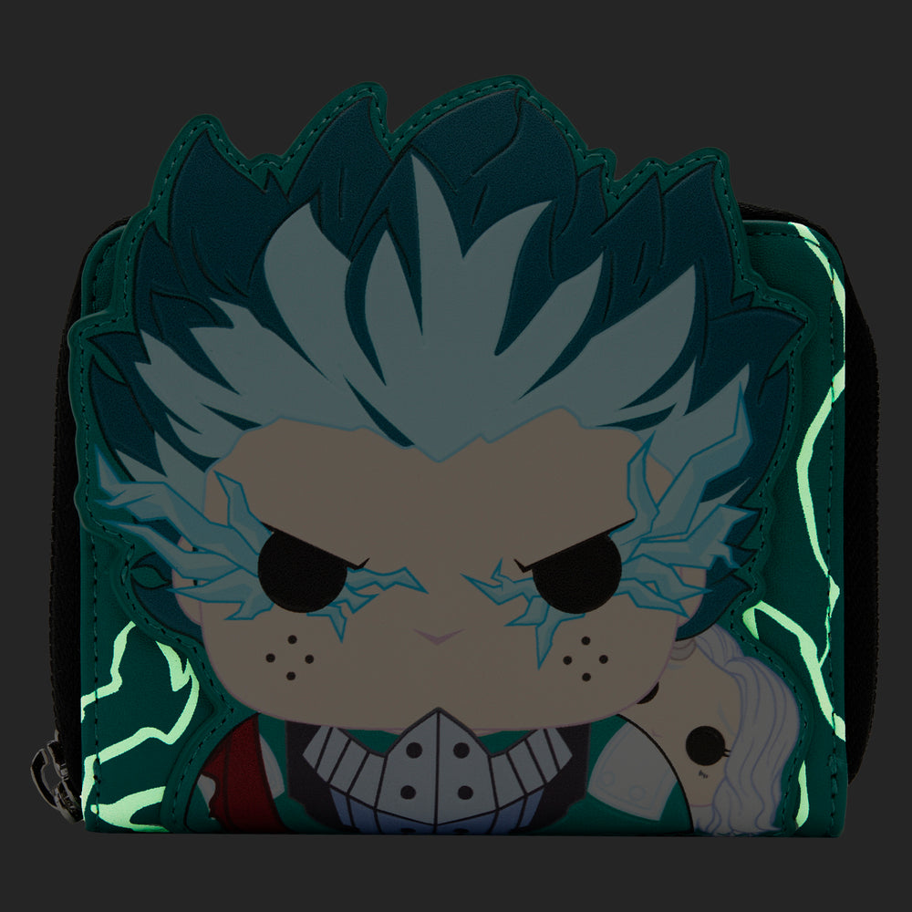 Funko Pop! by Loungefly My Hero Academia Deku Infinity Glow Cosplay Cosplay Wallet