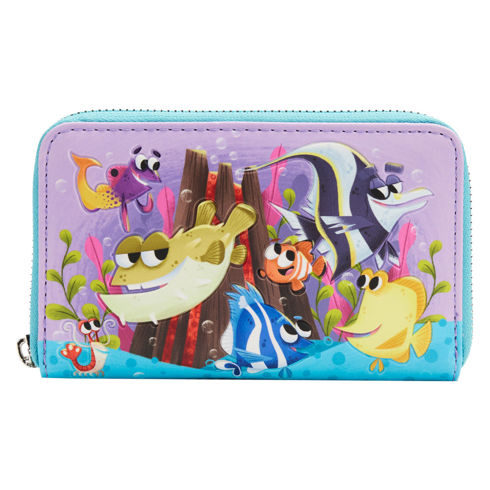 Finding Nemo Fish Tank Zip Around Wallet