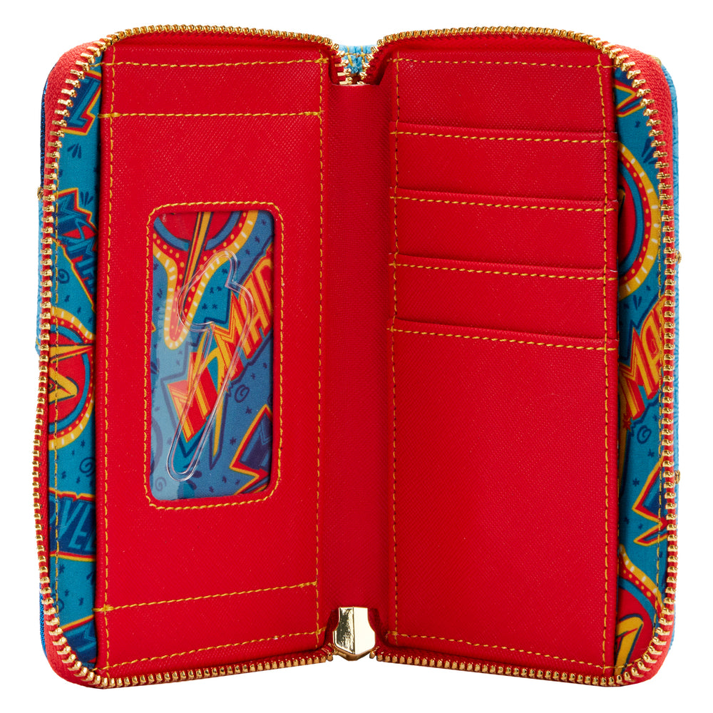 Ms. Marvel Cosplay Zip Around Wallet